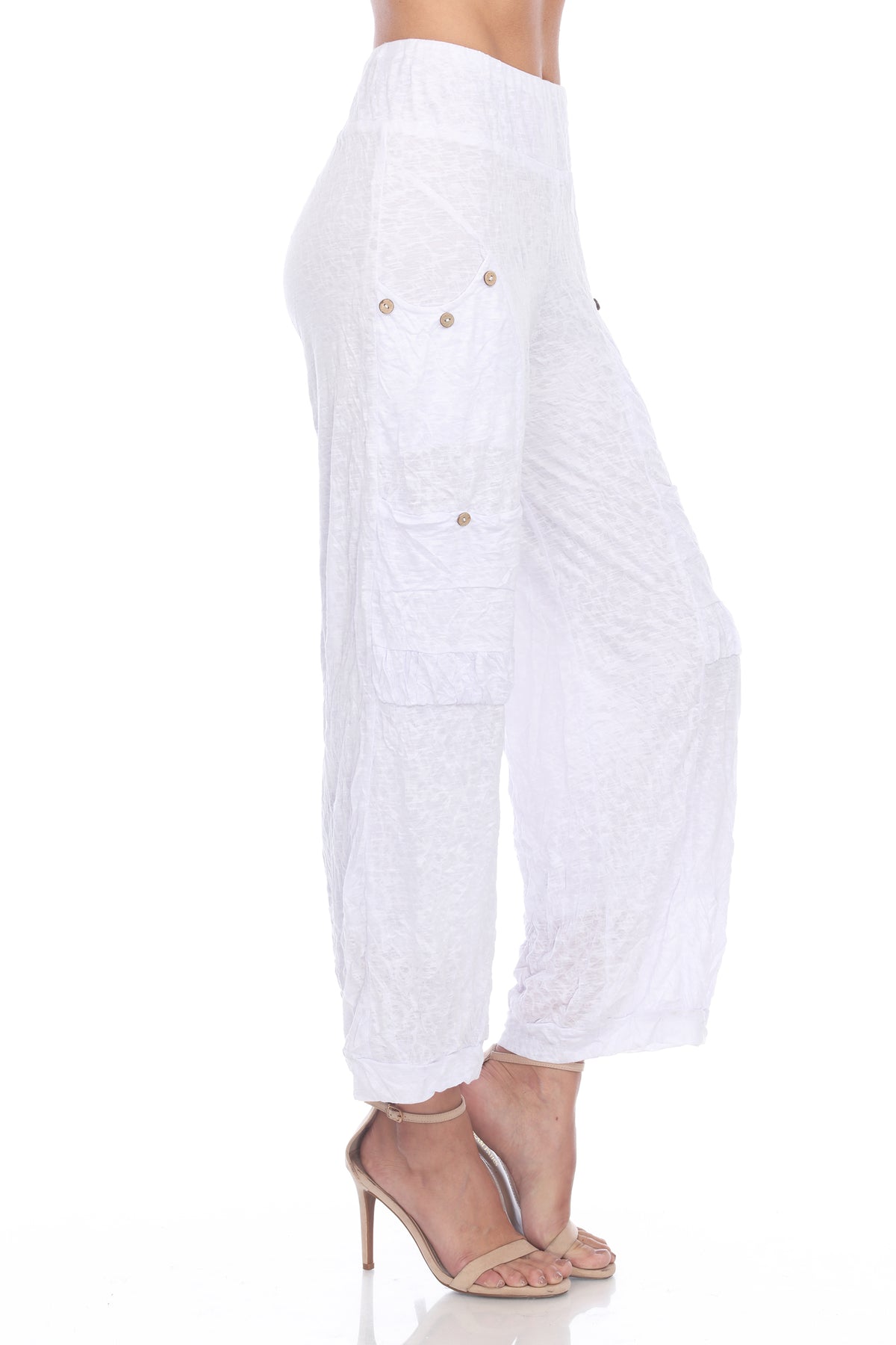 Pocket Pant w/ Buttons - CARINE