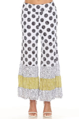 Crop Pant - Mixed Dots - CARINE