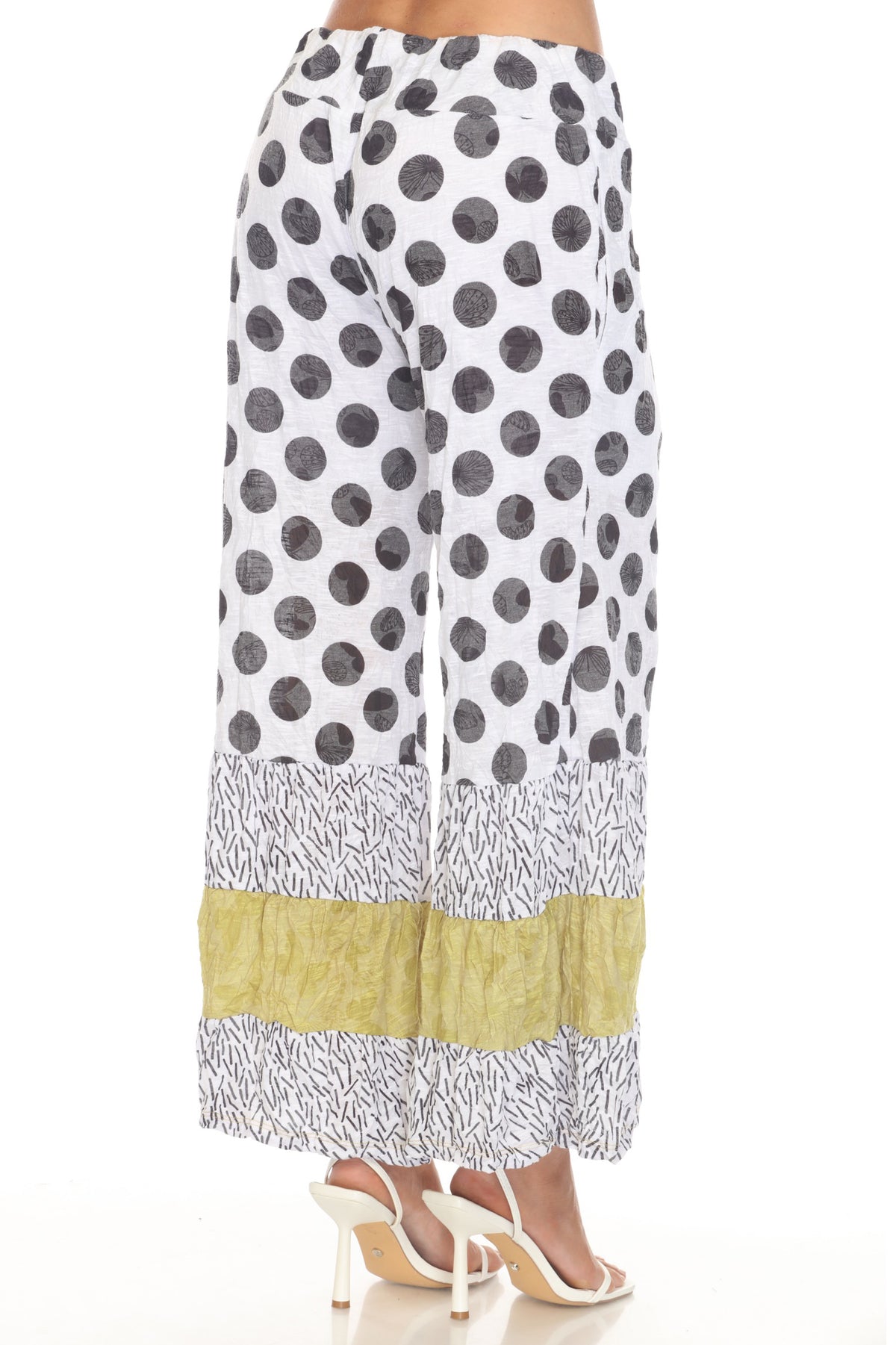 Crop Pant - Mixed Dots - CARINE