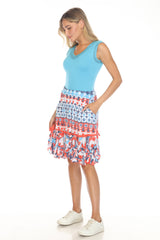 Riley Skort - Retro Mosaic - CARINE