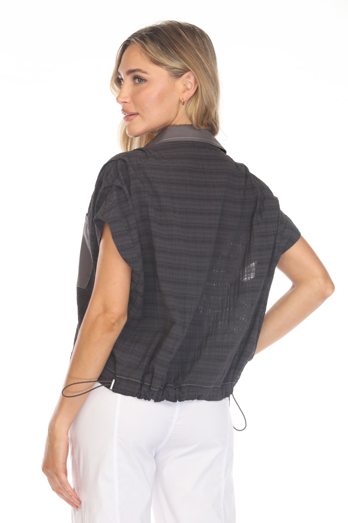 Breeze Contrast Utility Shirt - CARINE
