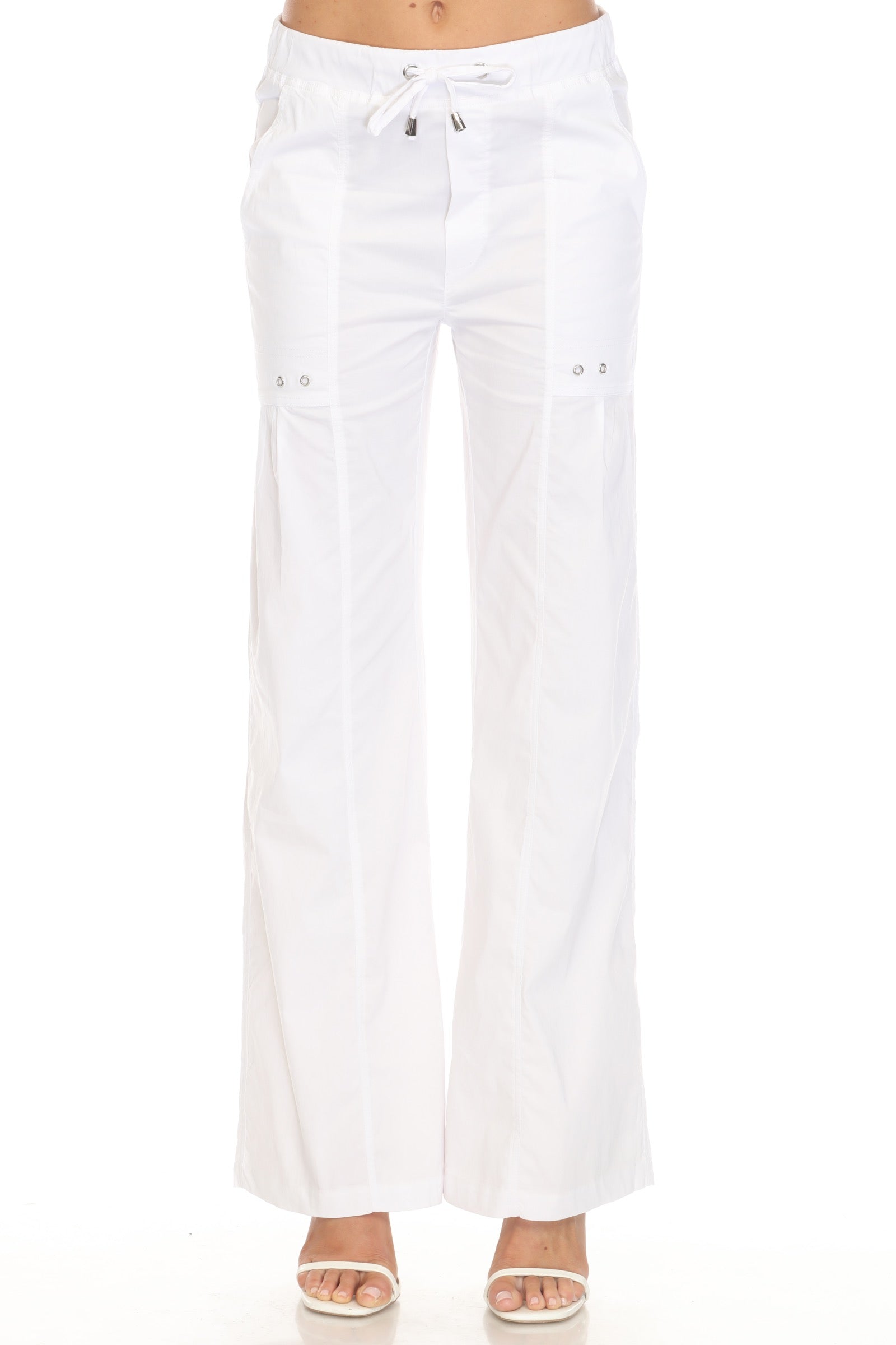 Wide Leg Drawstring Pant - CARINE