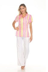 Nora Top - Lemonberry Dots - CARINE