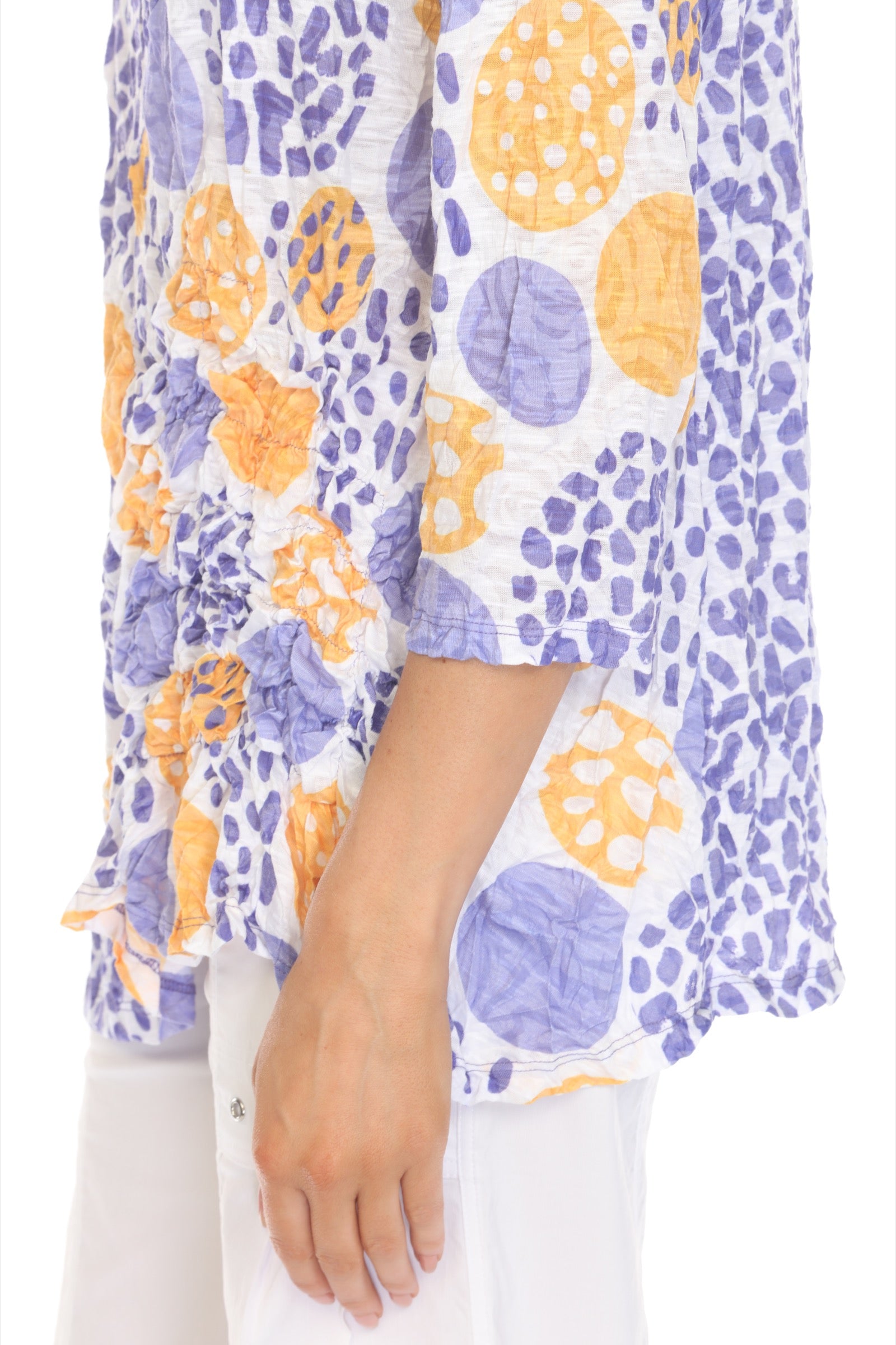 Jolene Top - Citrus Spots - CARINE