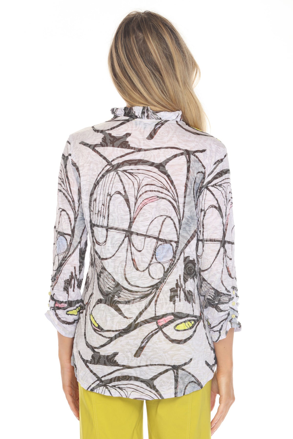 Caela Top - Highlight Strokes - CARINE