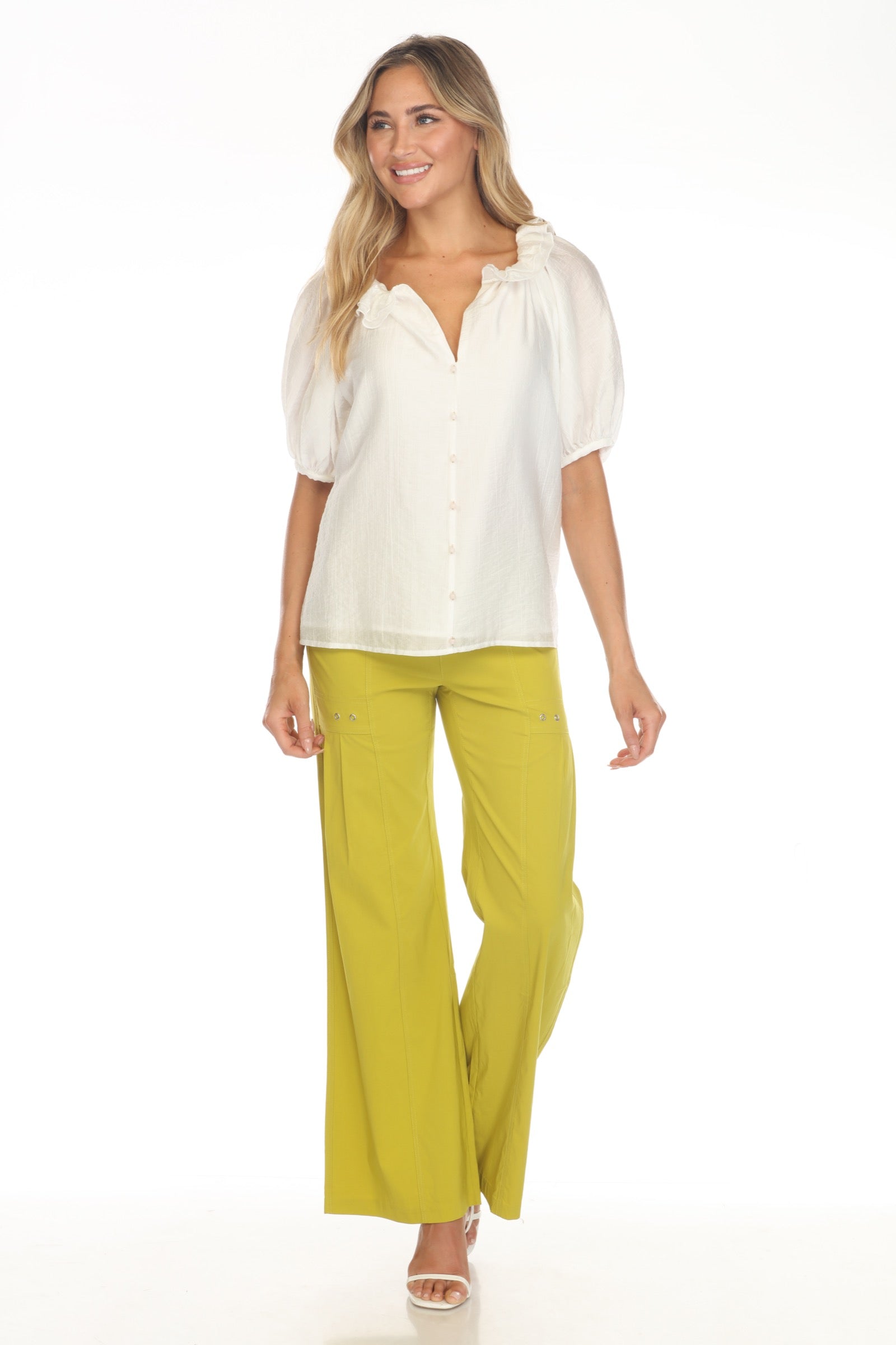 Petal Ruffle Top - CARINE