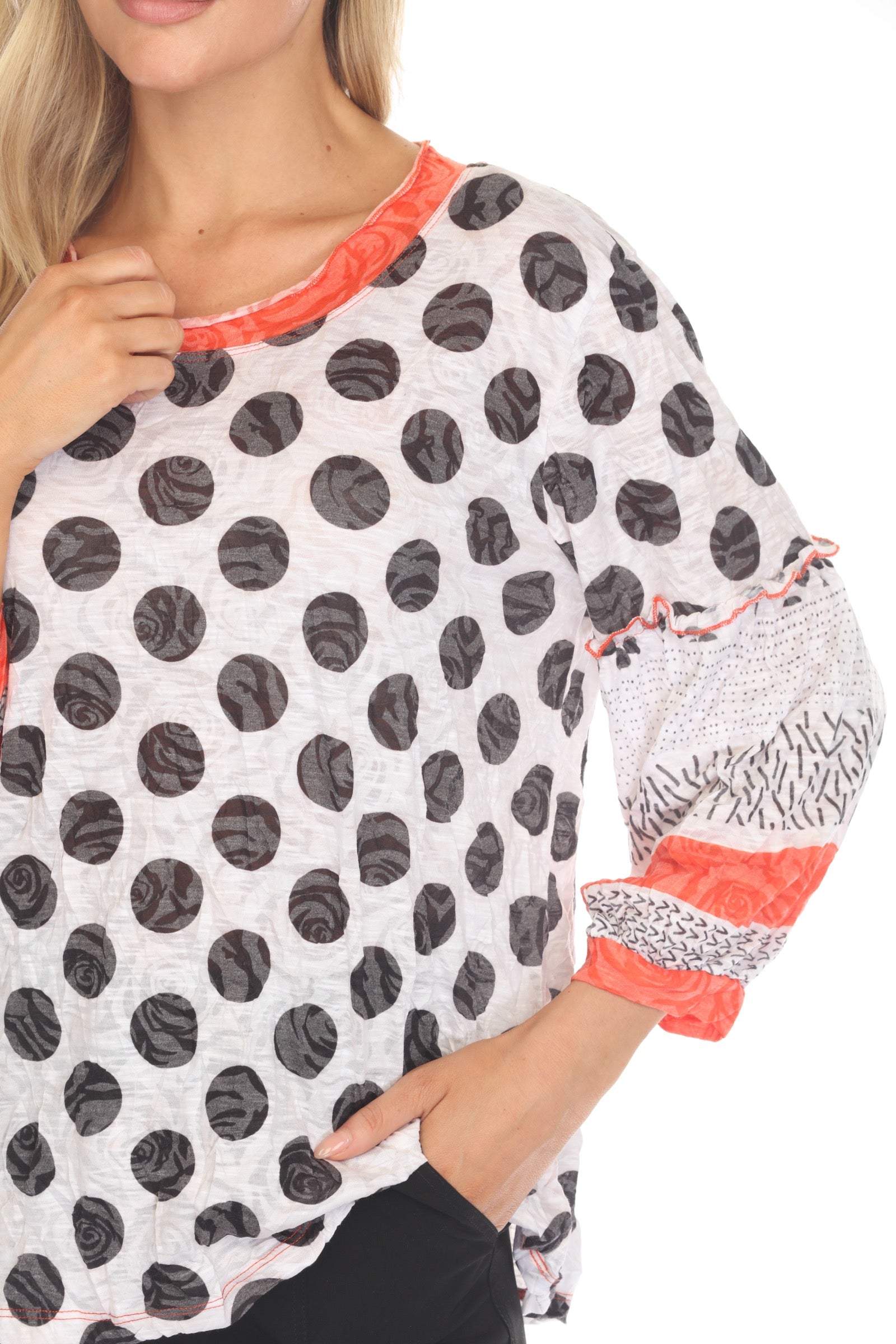 Carla Top - Tangerine Mix - CARINE