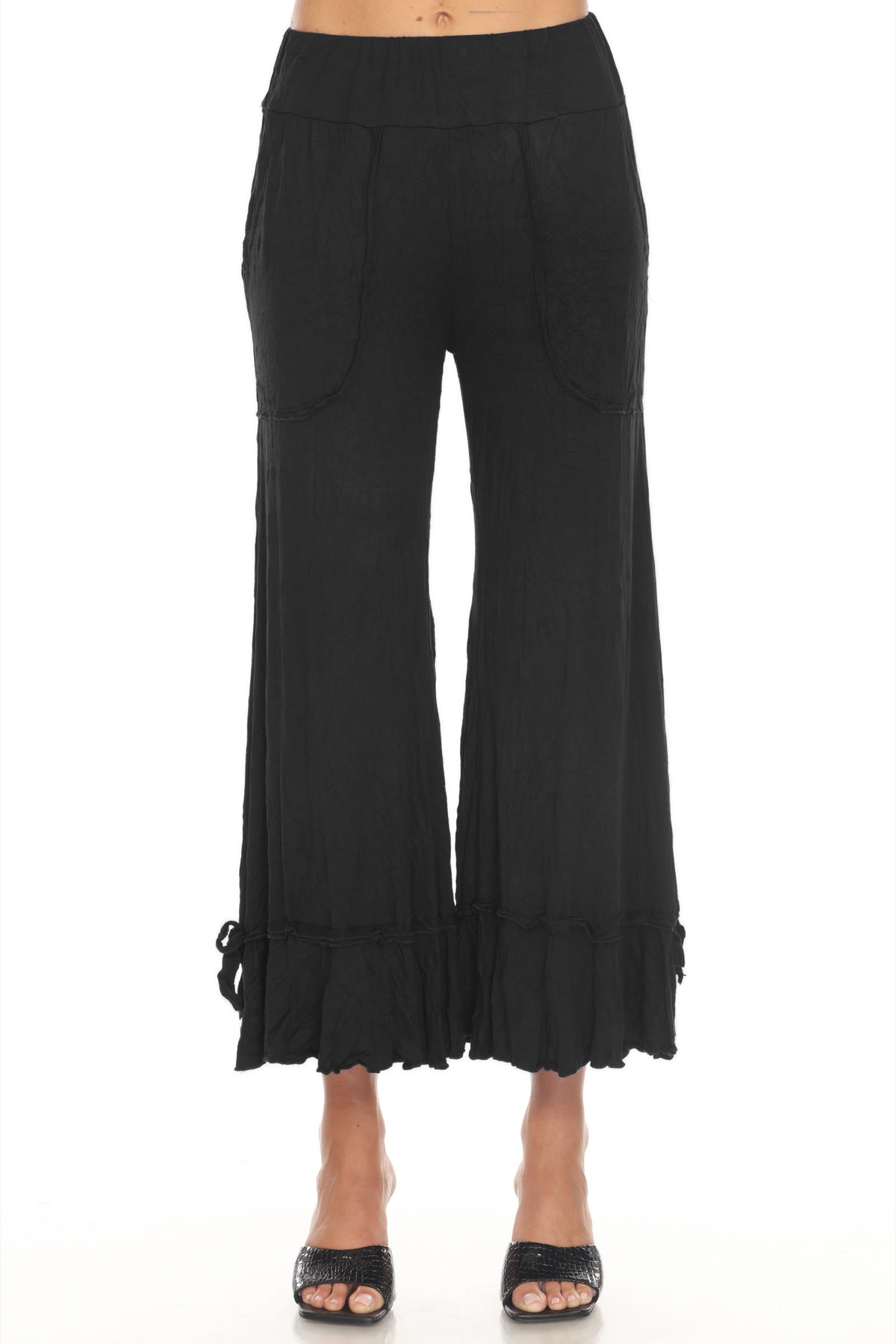 Patch Crop Pant (Luxe) - CARINE