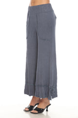 Patch Crop Pant (Luxe) - CARINE