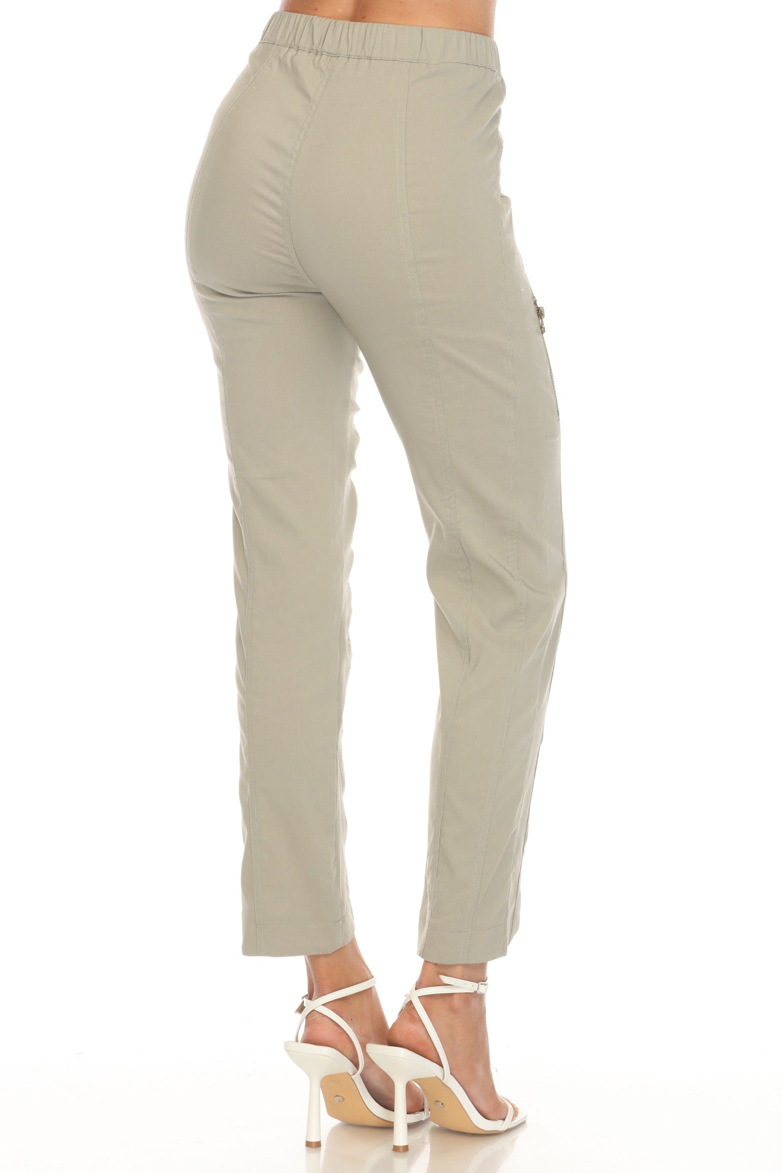 Ruched Scallop Pant - CARINE