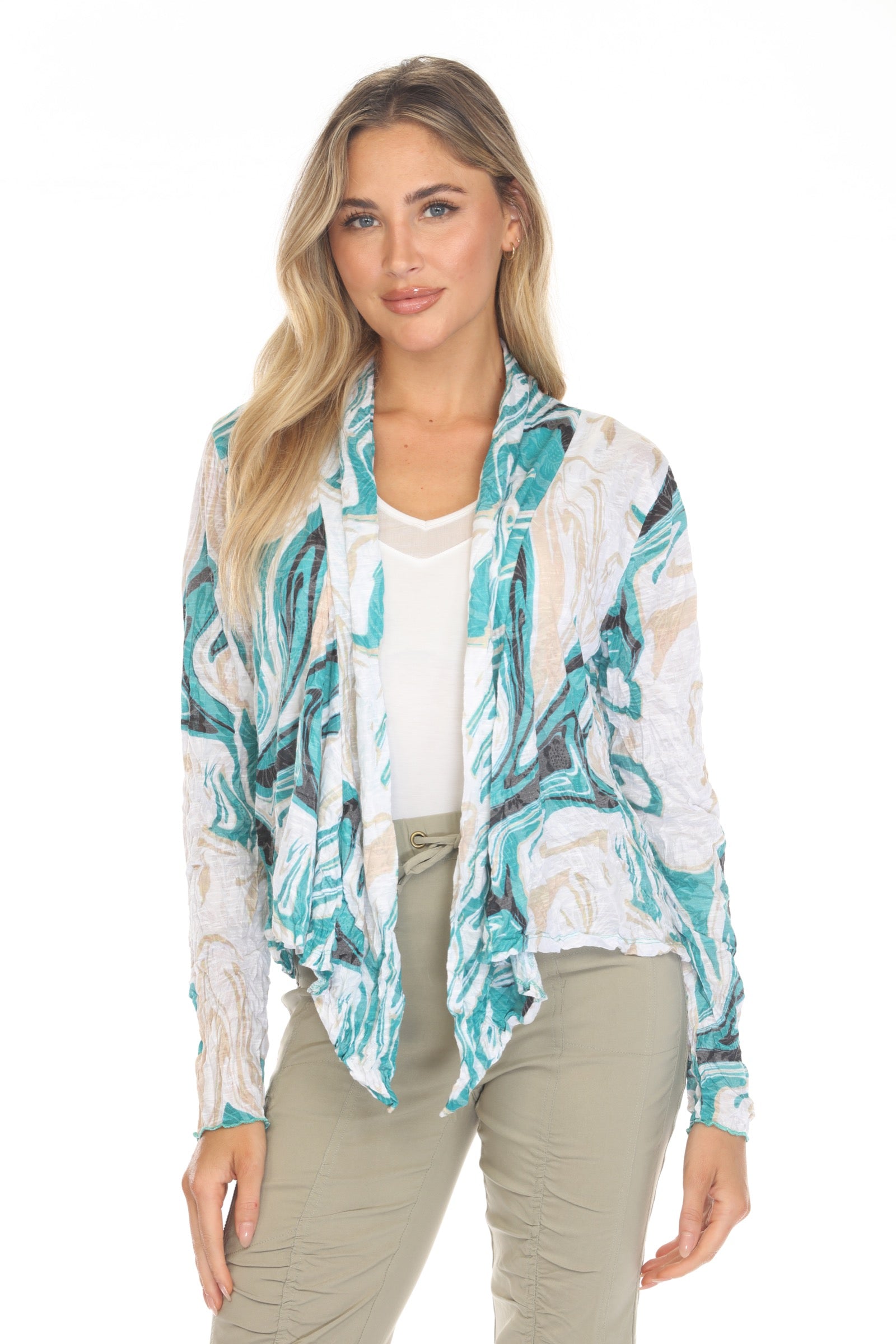 Claire Cardigan - Jade Stone - CARINE