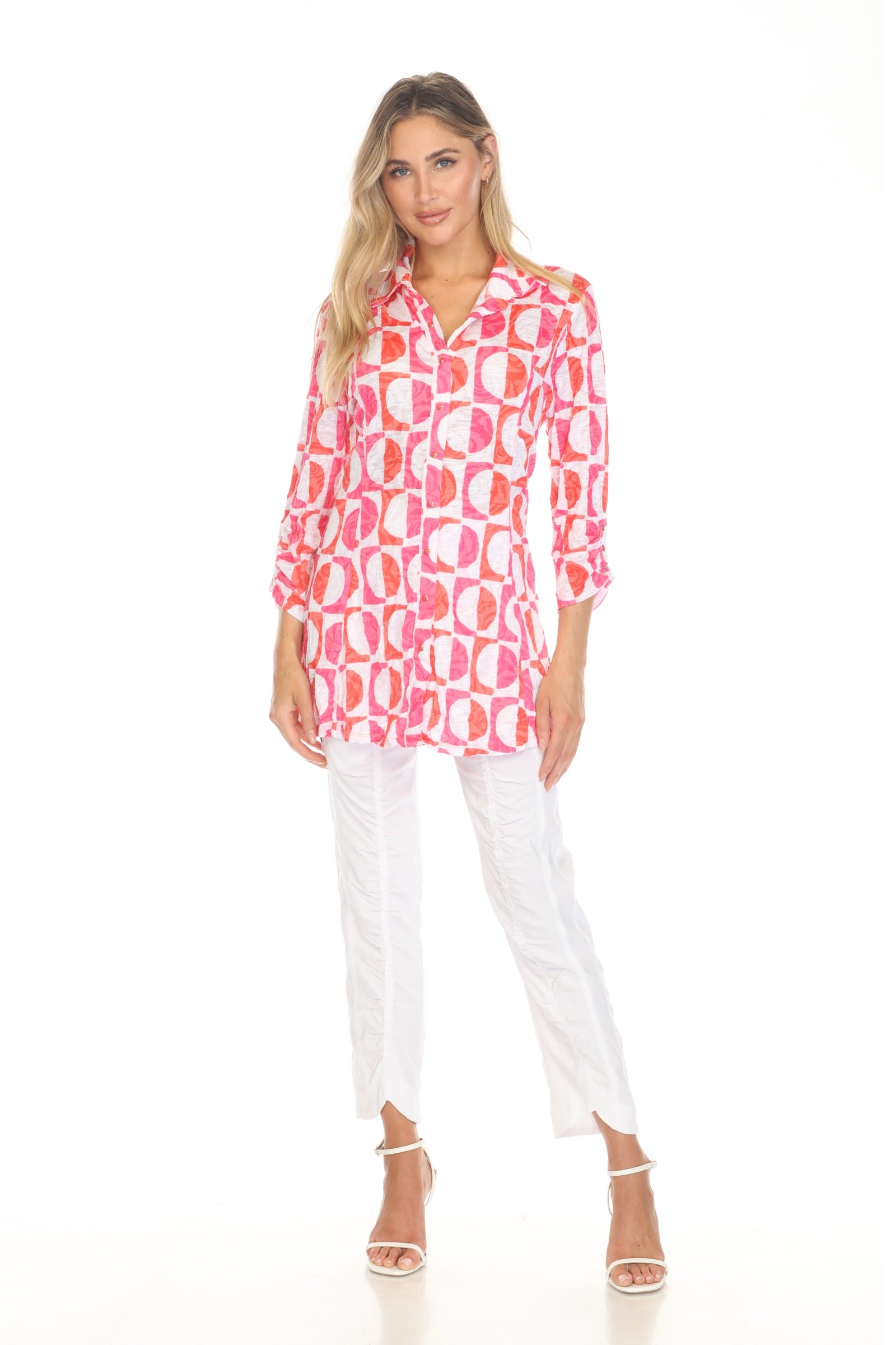 Selena Shirt - Modern Pink - CARINE