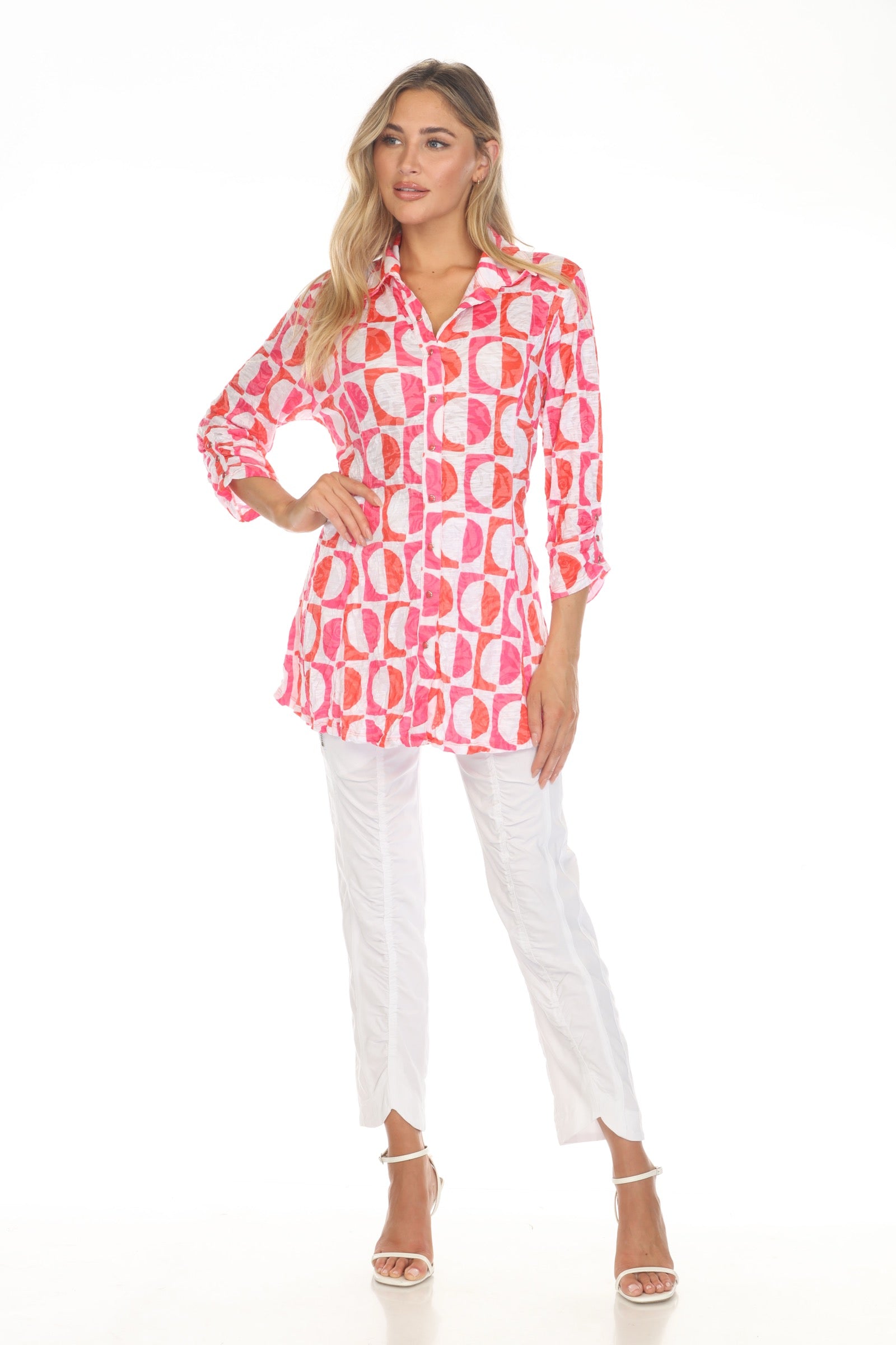 Selena Shirt - Modern Pink - CARINE