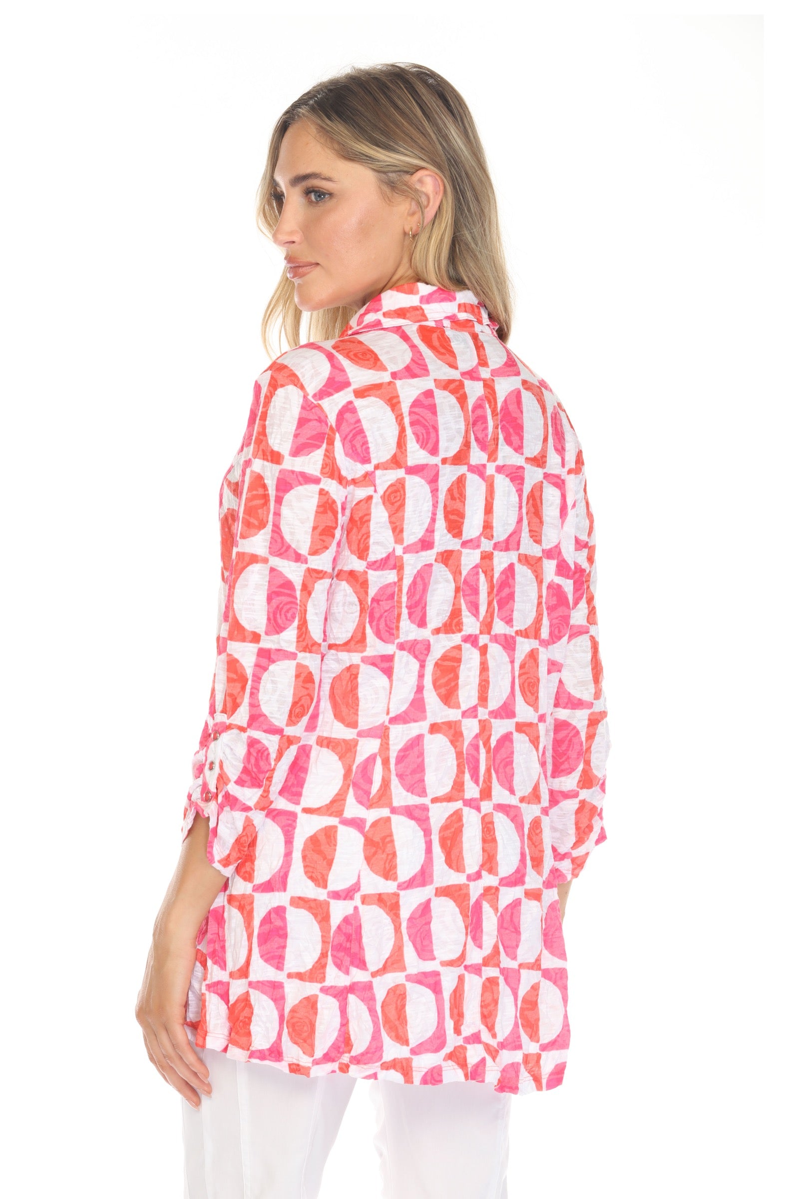 Selena Shirt - Modern Pink - CARINE