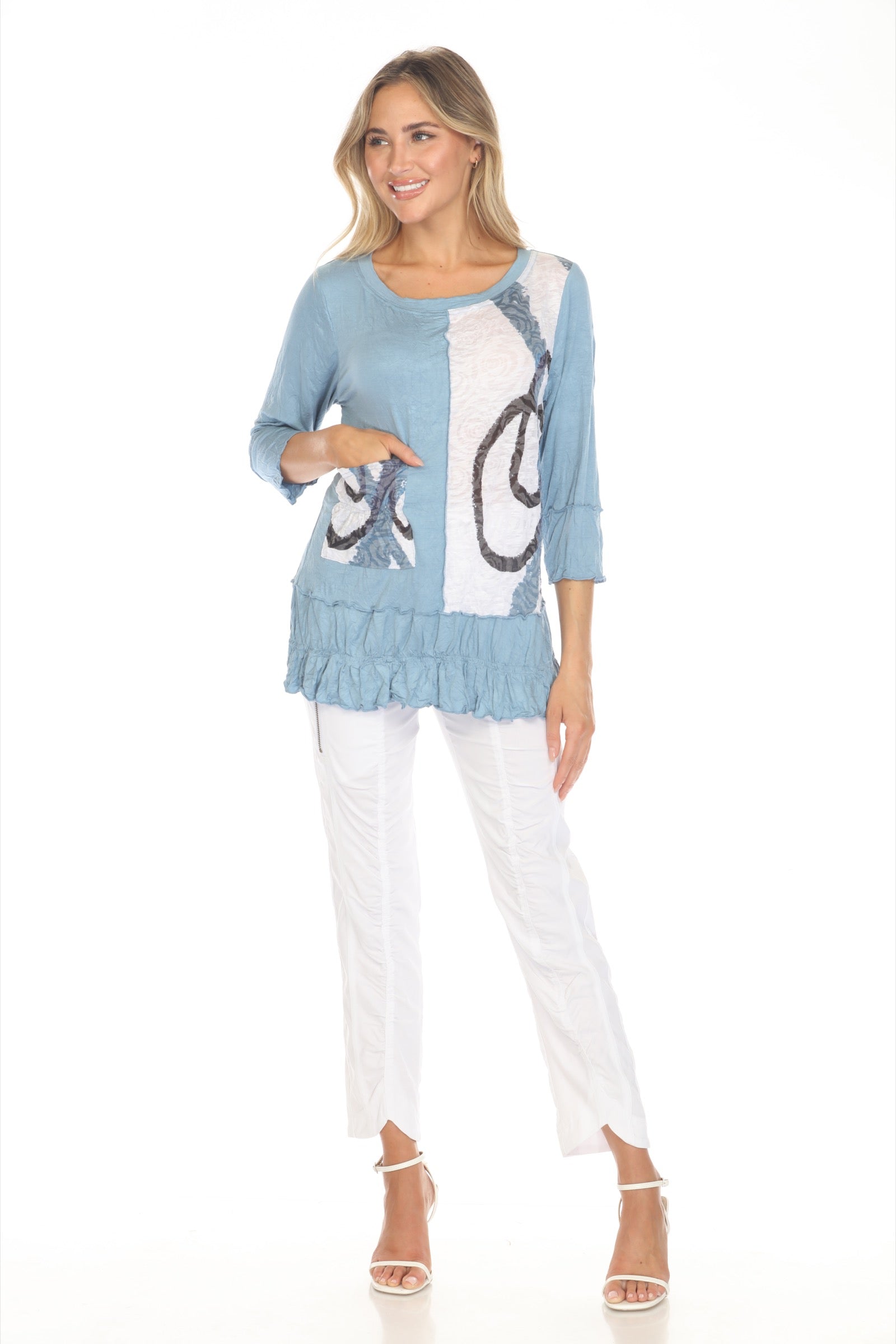 Madison Top - Serene Strokes - CARINE