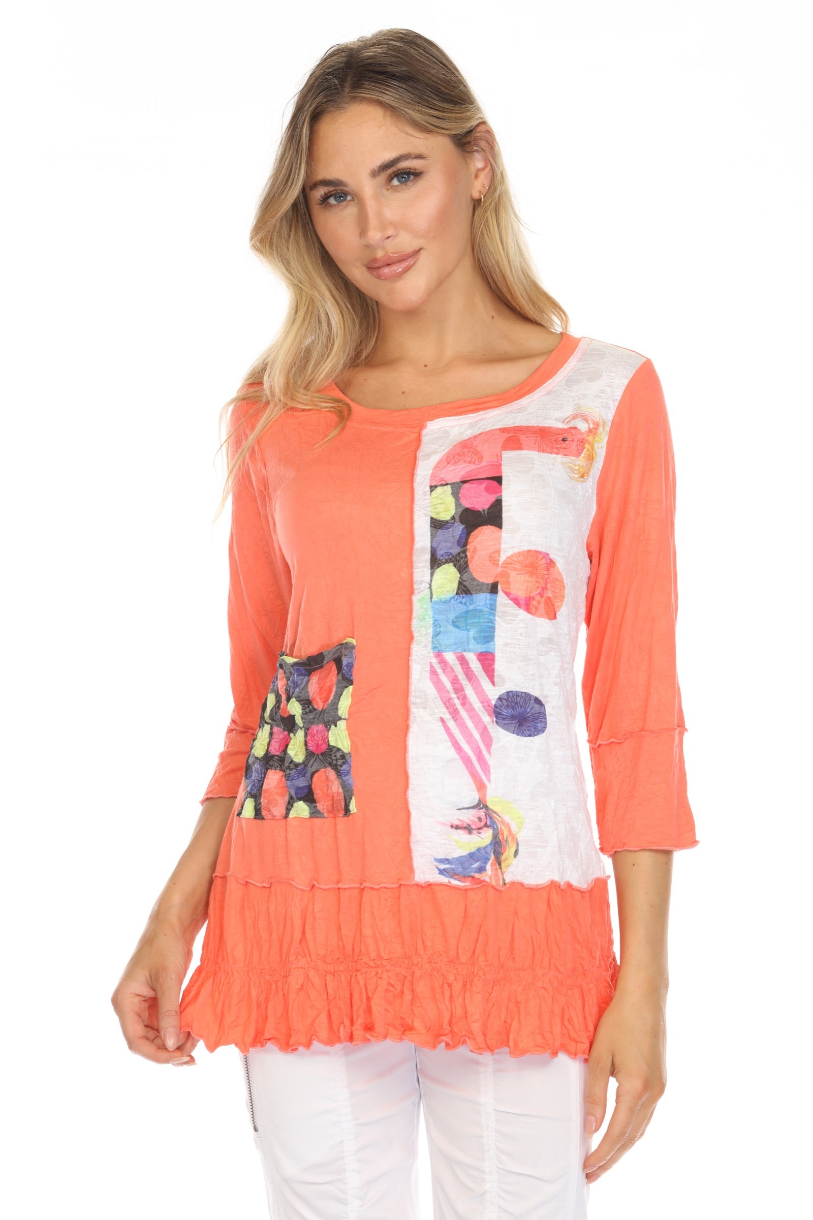 Madison Top - Paprika Pop - CARINE