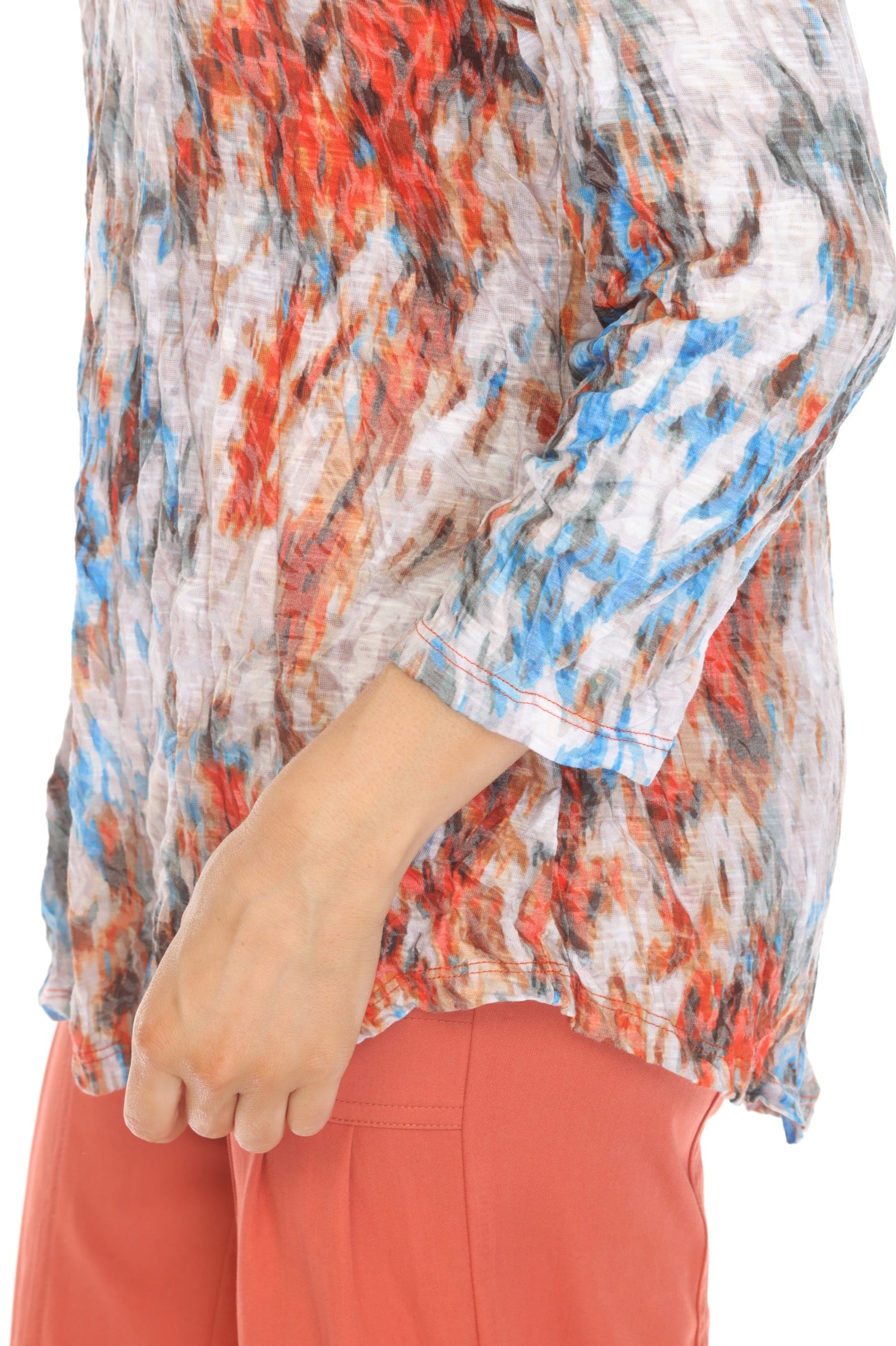 V-Neck Top - Ember Haze - CARINE