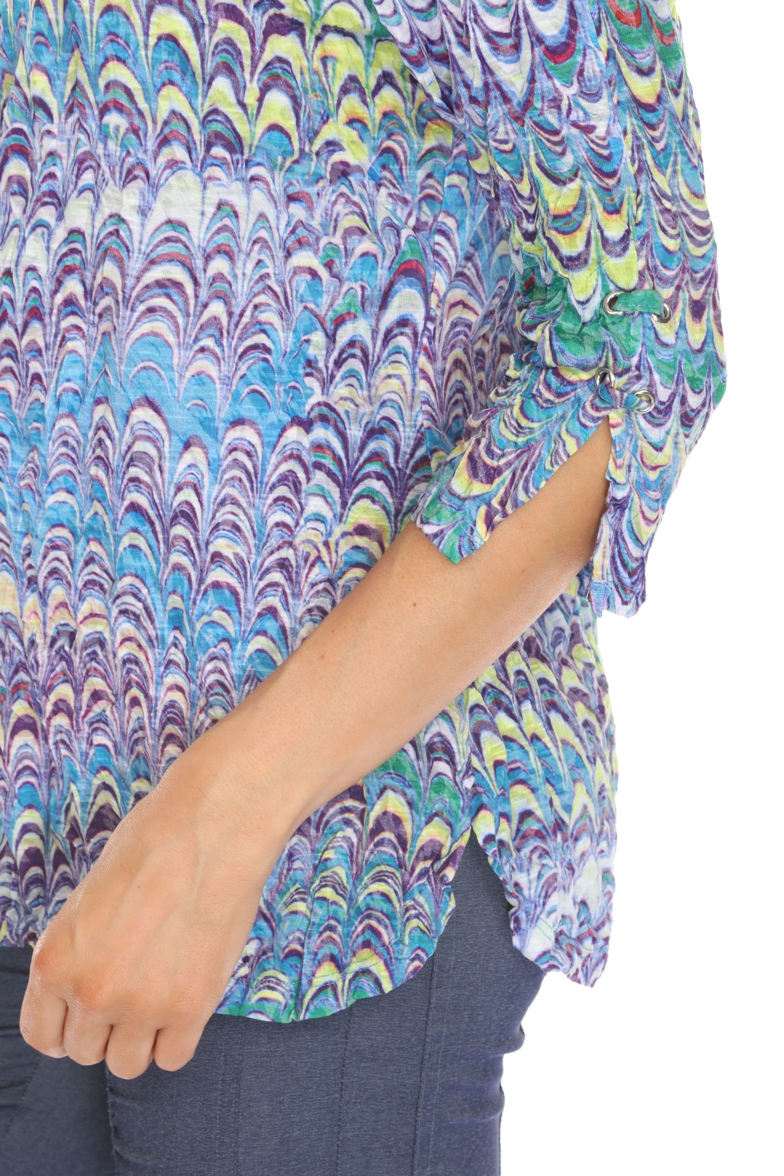 Sabrina Shirt - Mystic Plume - CARINE