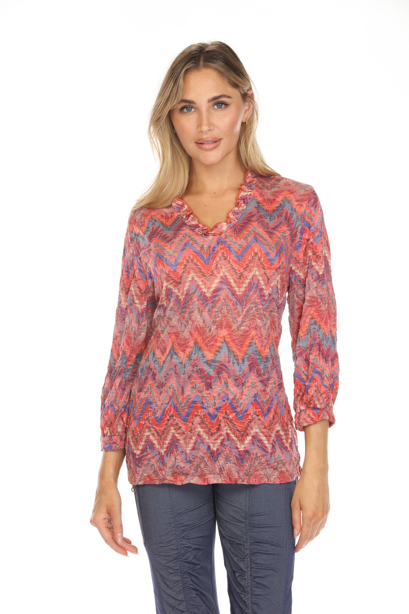 Ella Top - Crimson Pulse - CARINE