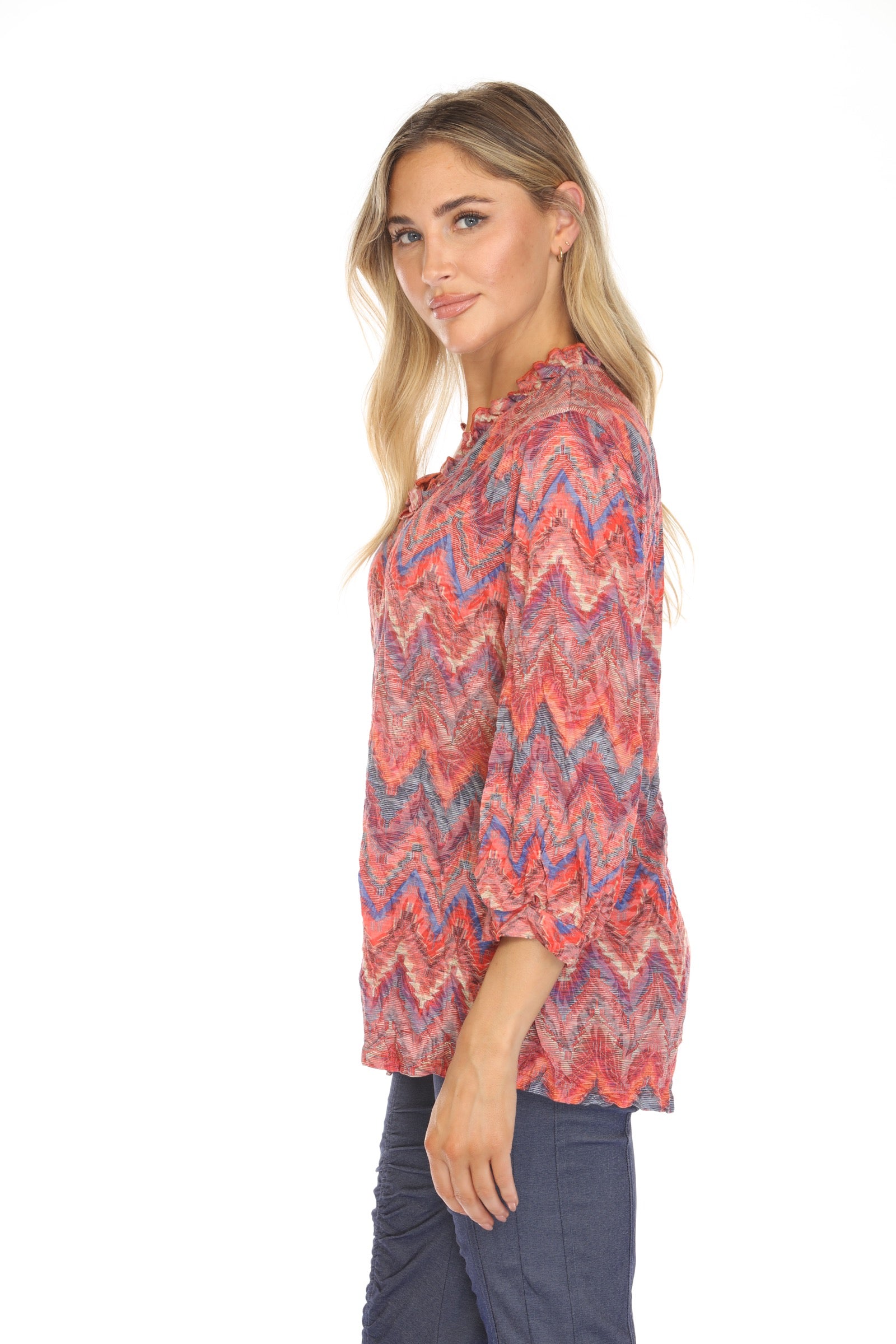 Ella Top - Crimson Pulse - CARINE