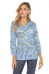 Ella Top - Ocean Splash - CARINE