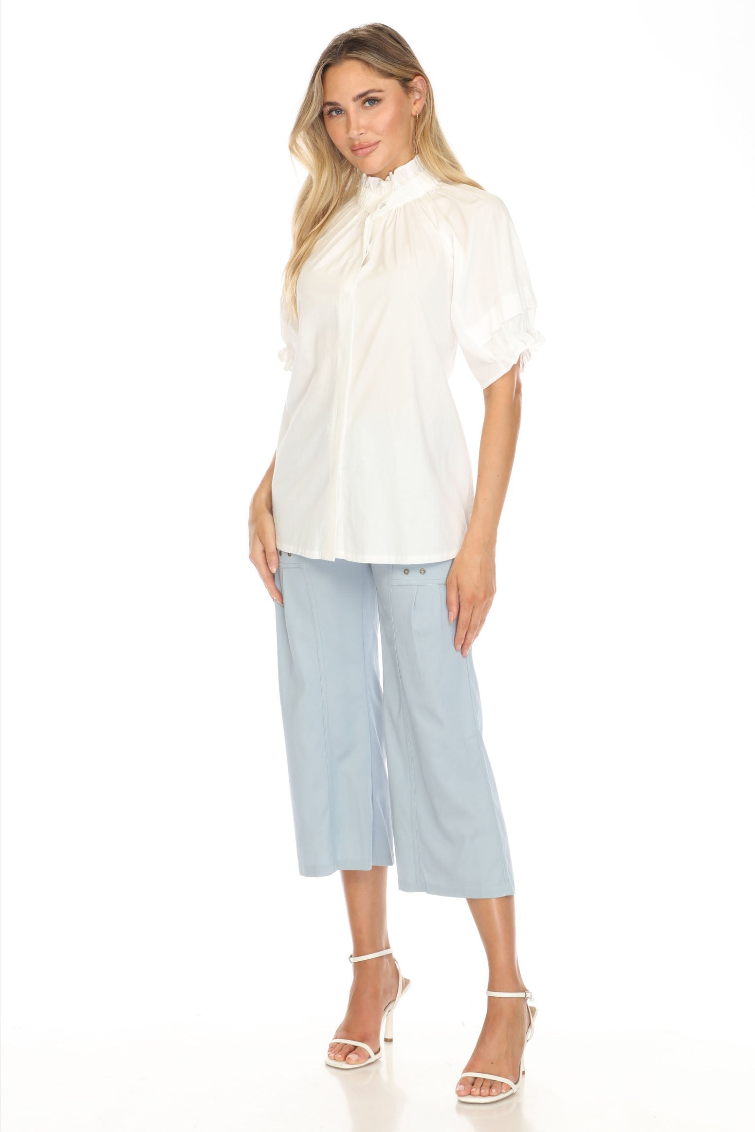 Grace Gathered Blouse - CARINE