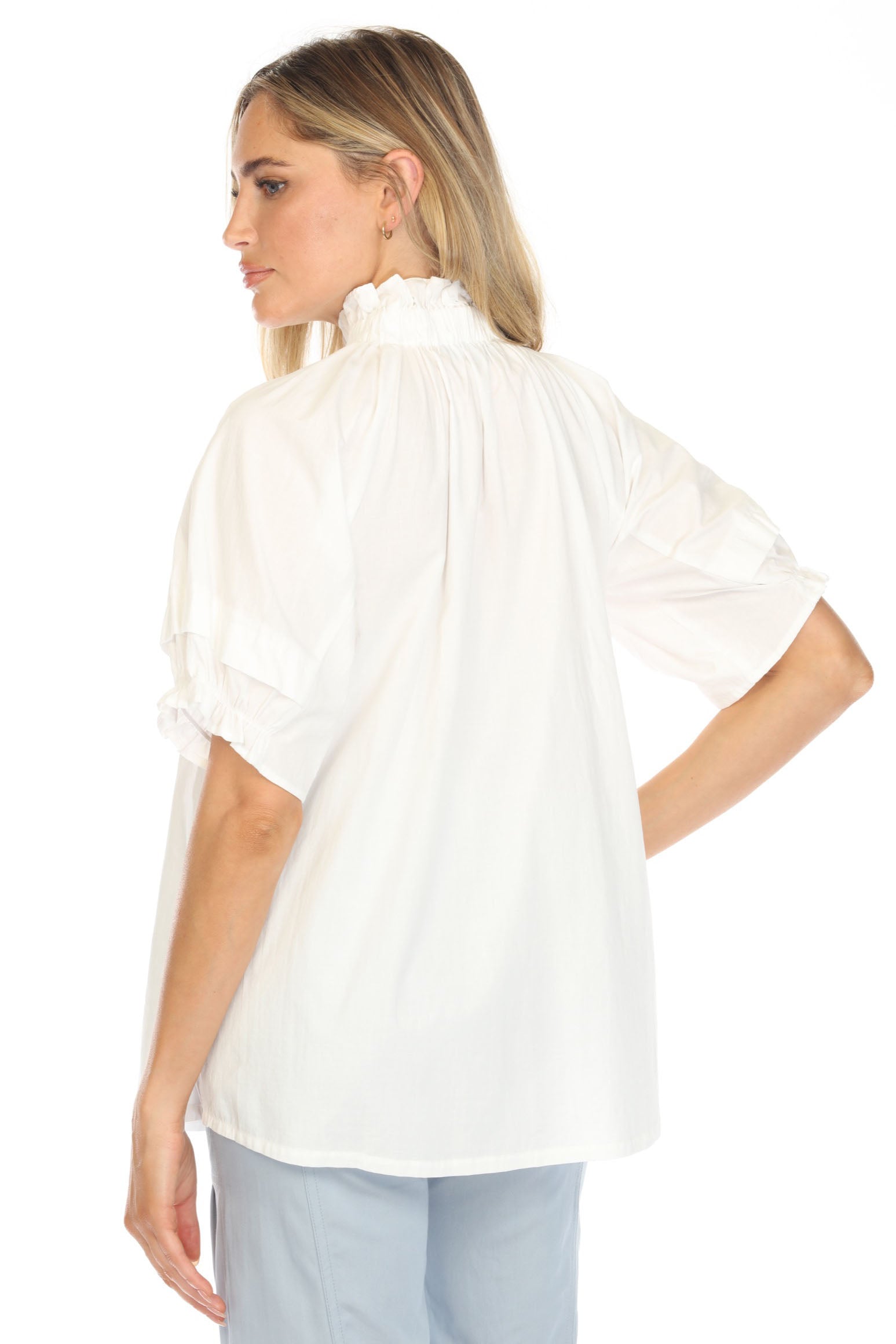 Grace Gathered Blouse - CARINE