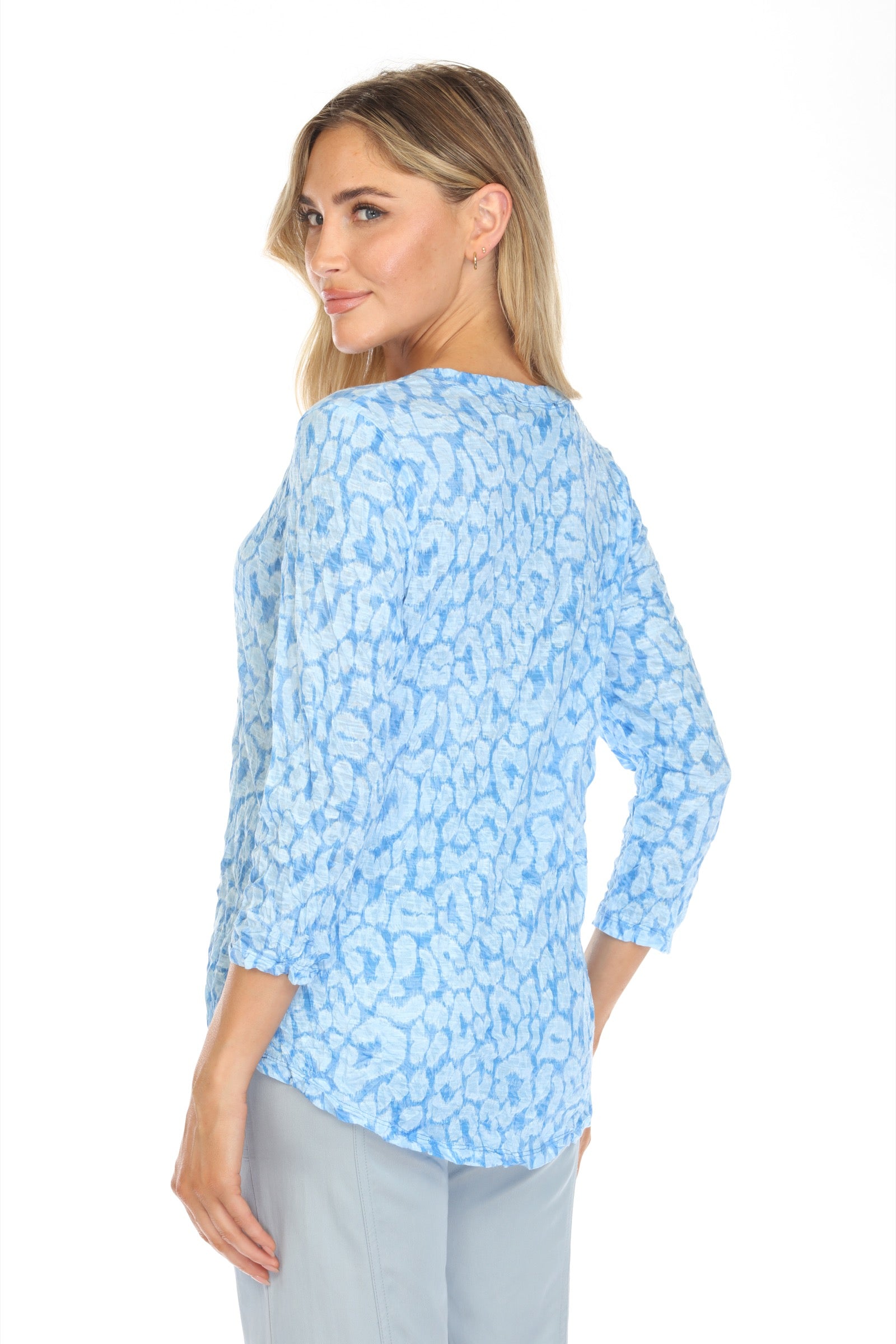 V-Neck Top - Arctic Spots - CARINE