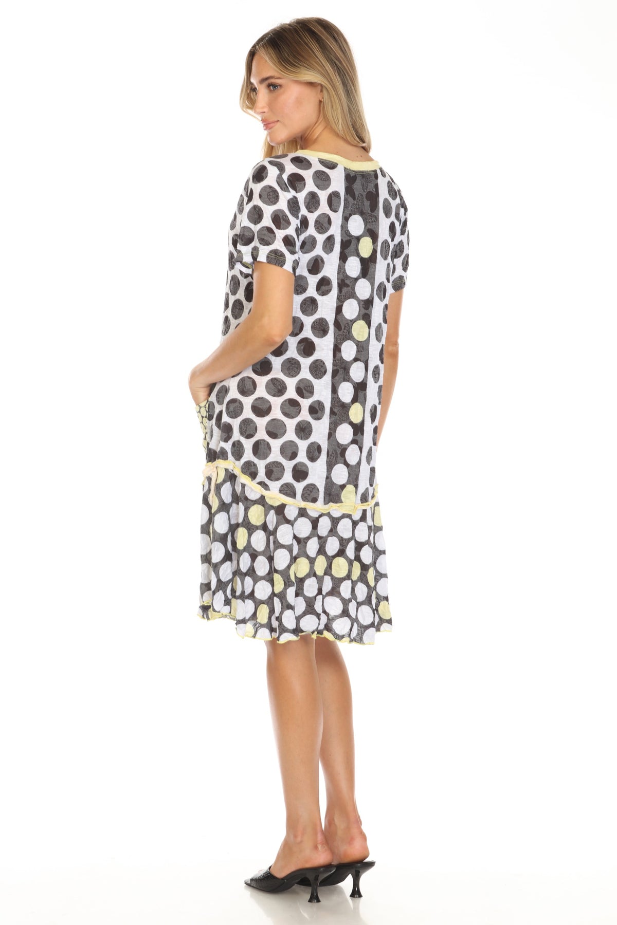 Riley Dress - Graphic Pop - CARINE