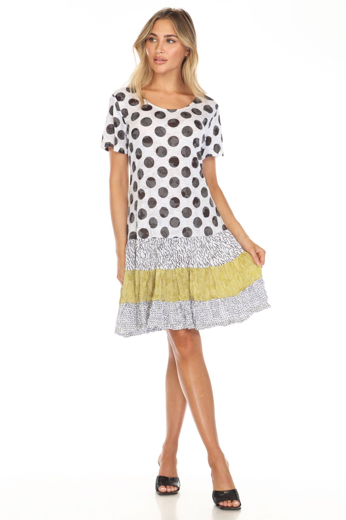 Dakota Dress - Mixed Dots - CARINE