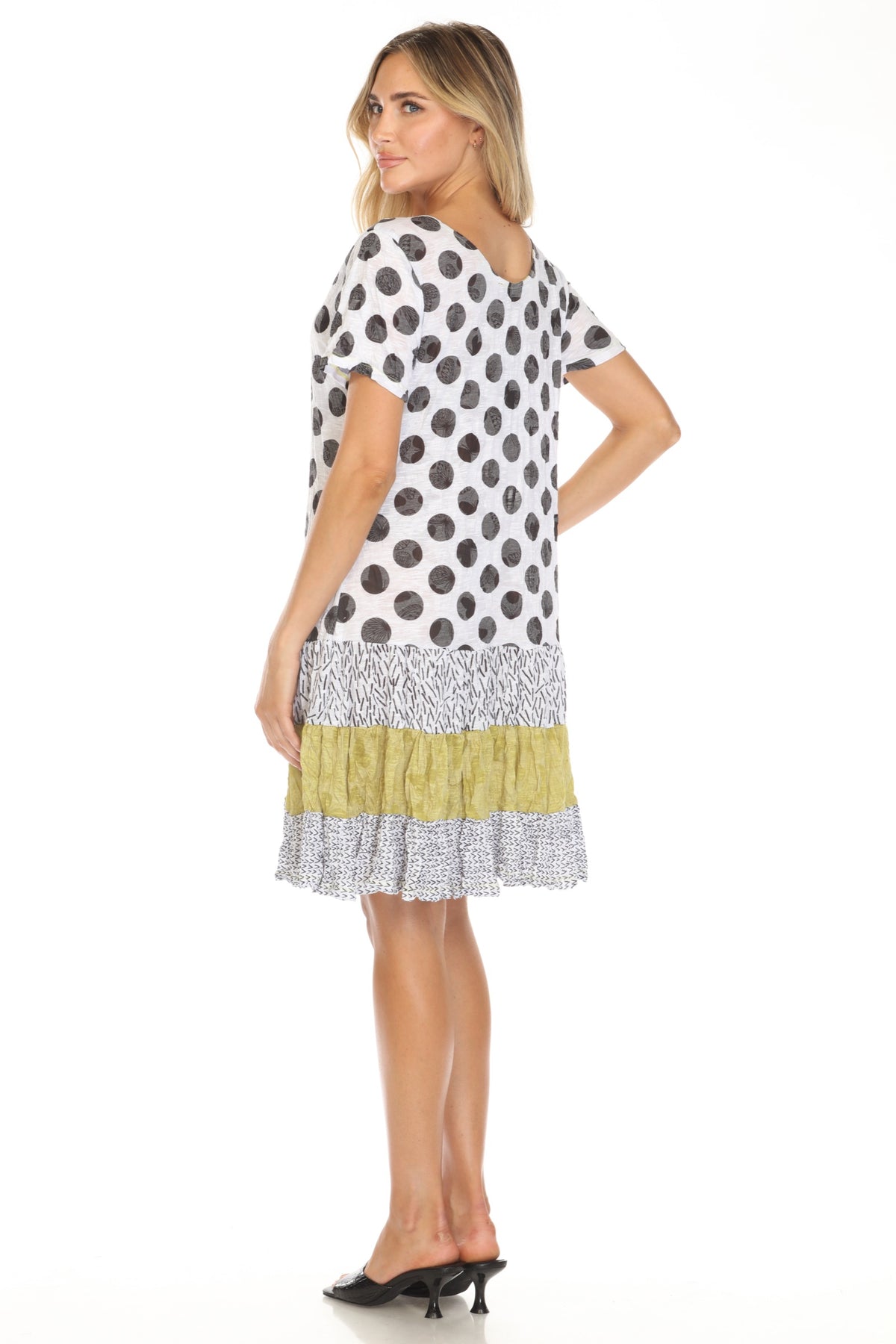 Dakota Dress - Mixed Dots - CARINE