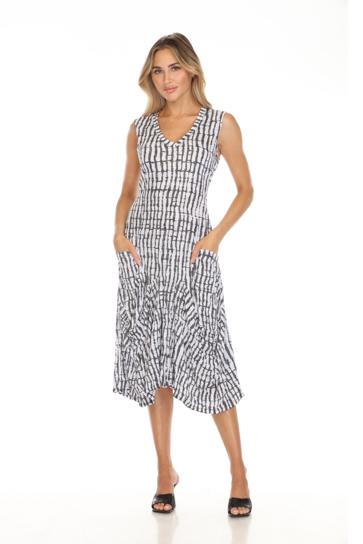 Valerie Dress - Bamboo Shadow - CARINE
