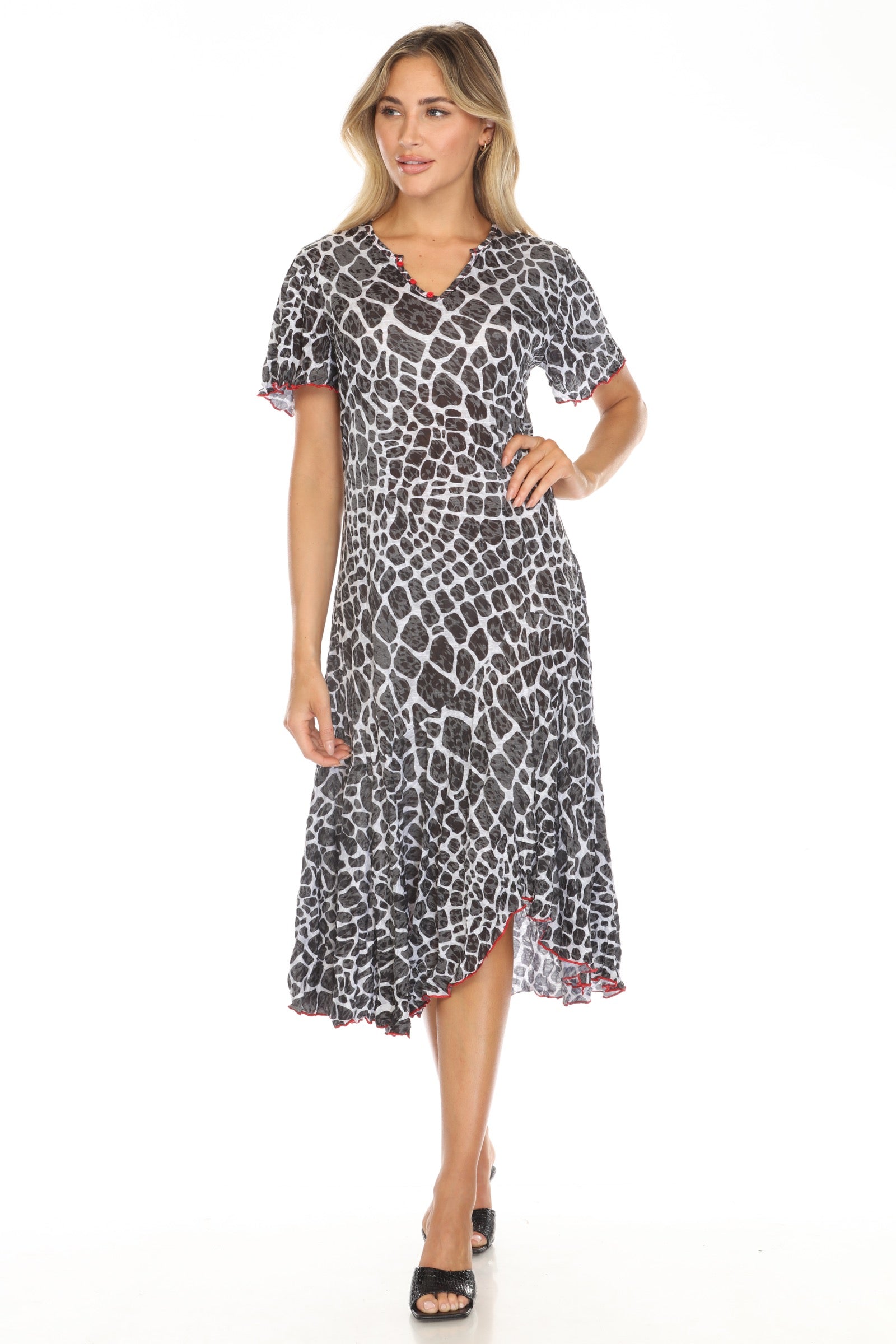Vivian Dress - Noir Stones - CARINE