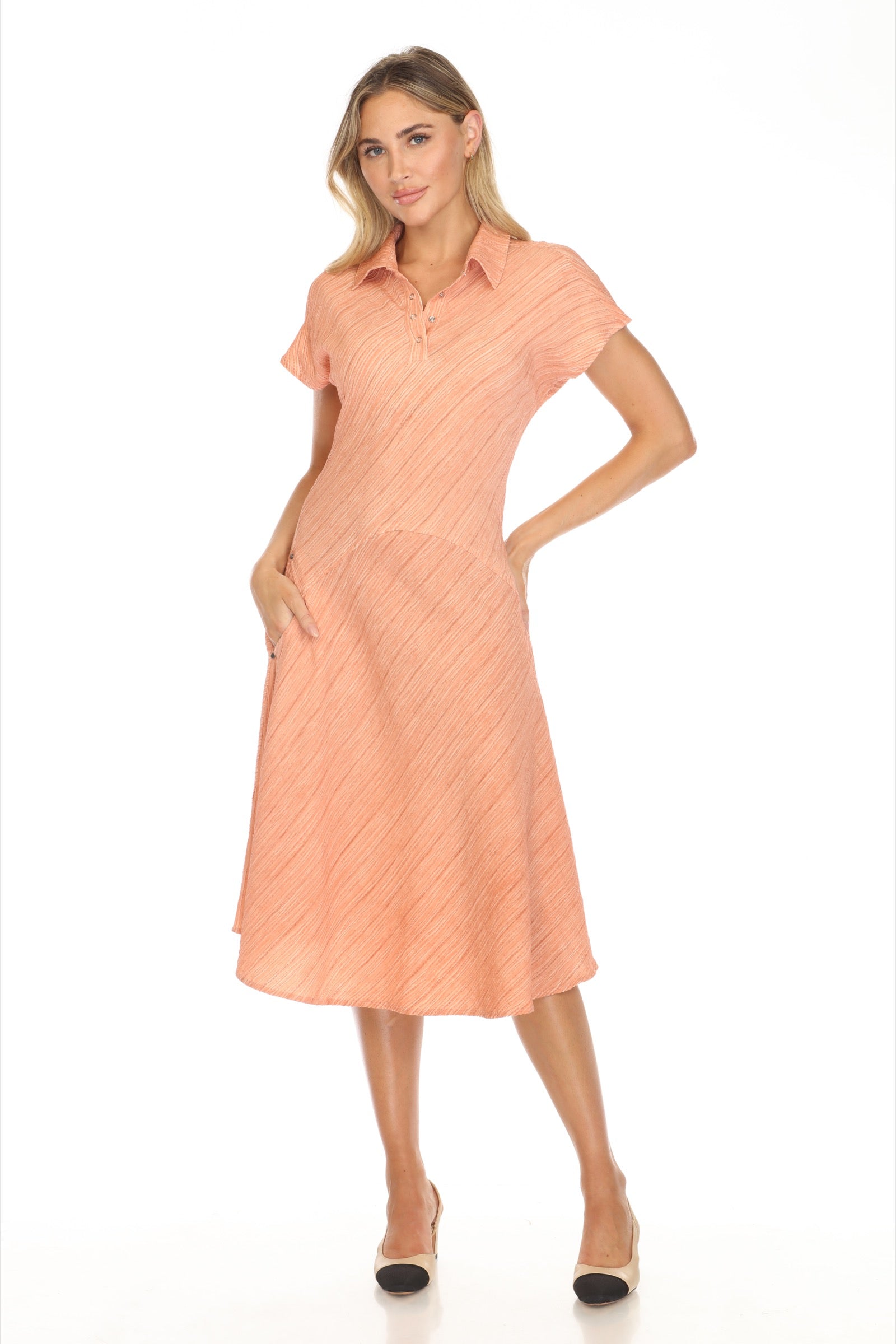 Riviera Lines Day Dress - CARINE