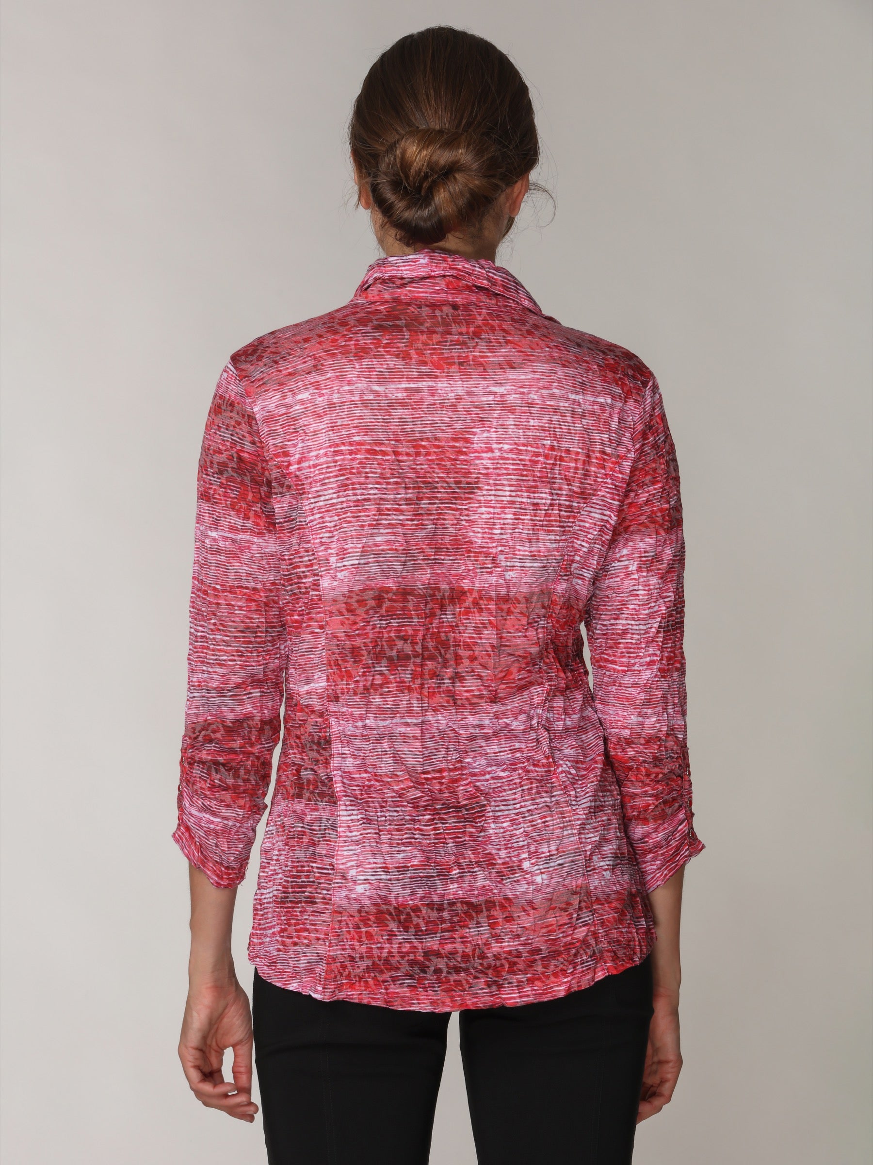 Sienna Shirt - Crimson Haze