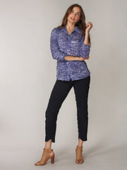 Sienna Shirt - Indigo Whisper