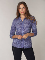 Sienna Shirt - Indigo Whisper