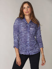 Sienna Shirt - Indigo Whisper
