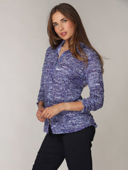Sienna Shirt - Indigo Whisper