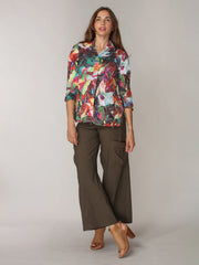 Sabrina Shirt - Vivid Botanica