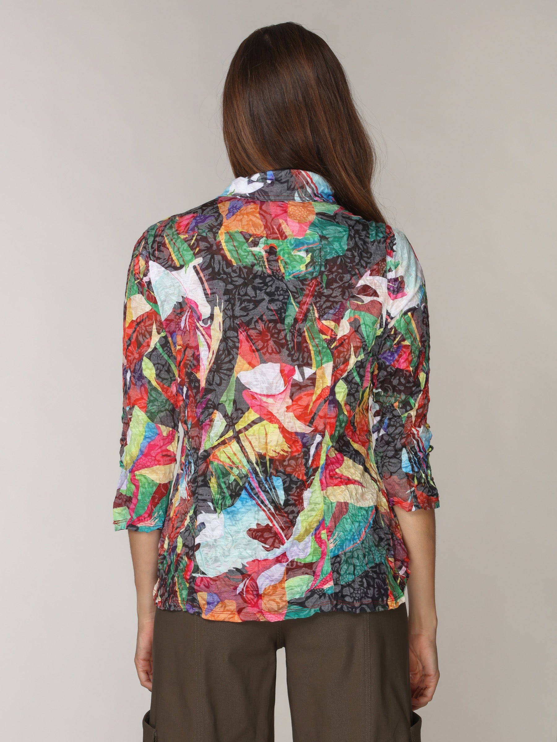 Sabrina Shirt - Vivid Botanica