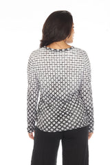 Carlie Top L/S - Diamonds - CARINE