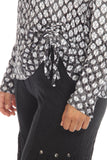 Carlie Top L/S - Diamonds - CARINE