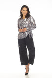 Carlie Top L/S - Leopard Burst - CARINE