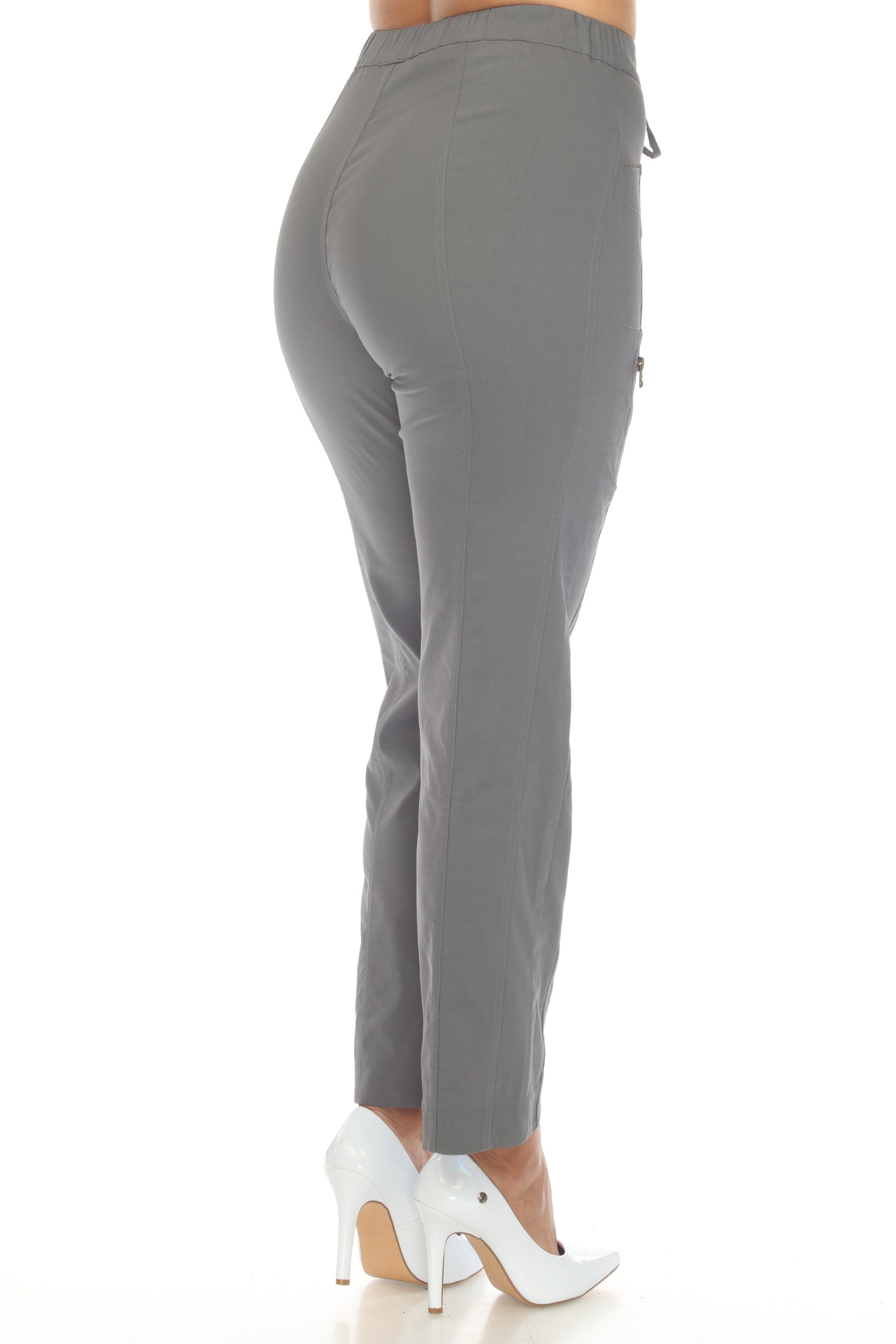 Ruched Scallop Pant - CARINE