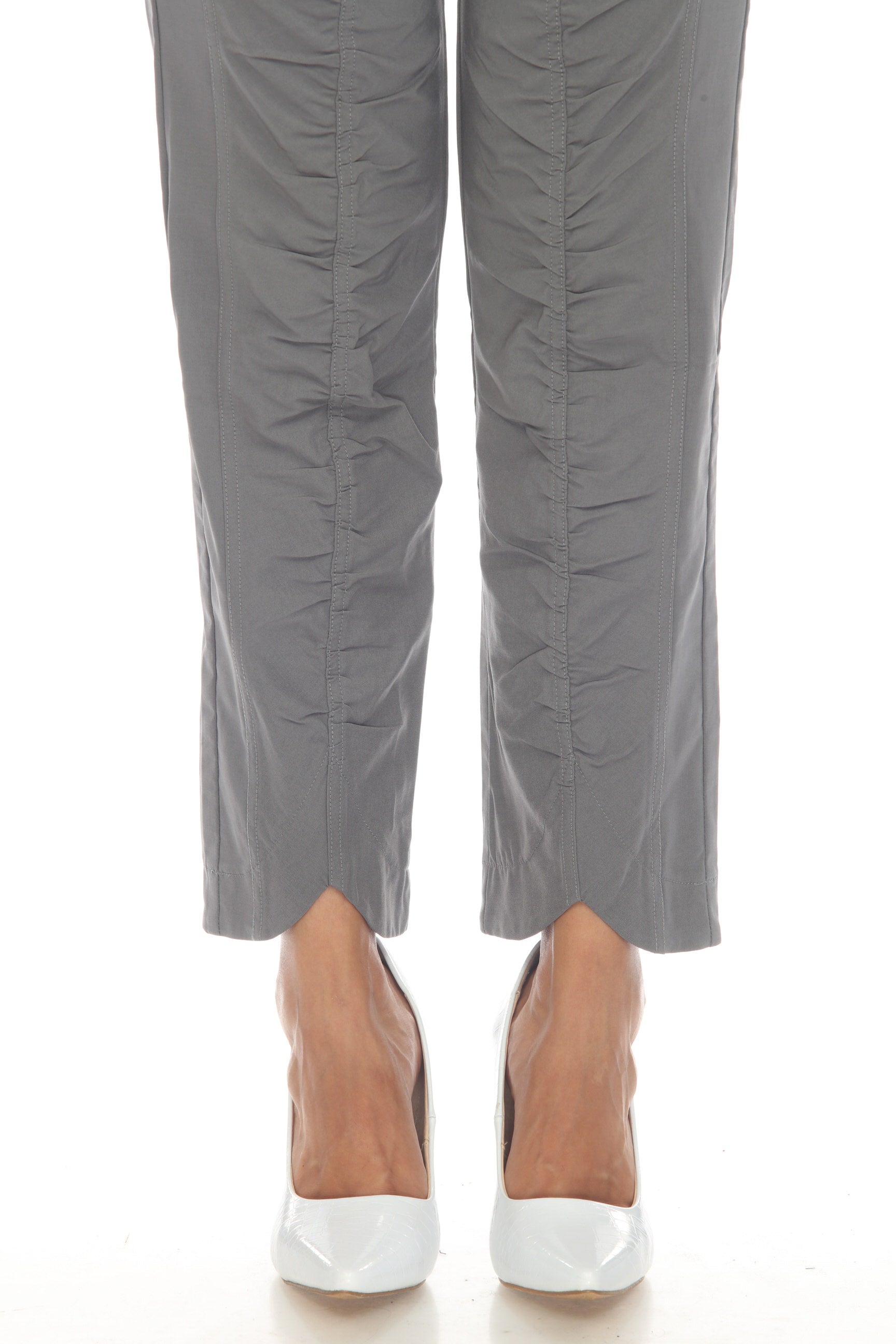 Ruched Scallop Pant - CARINE
