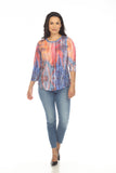 Round-Neck Top - Dawn Burst - CARINE