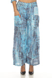 Paris Pant - Cyan Zone - CARINE