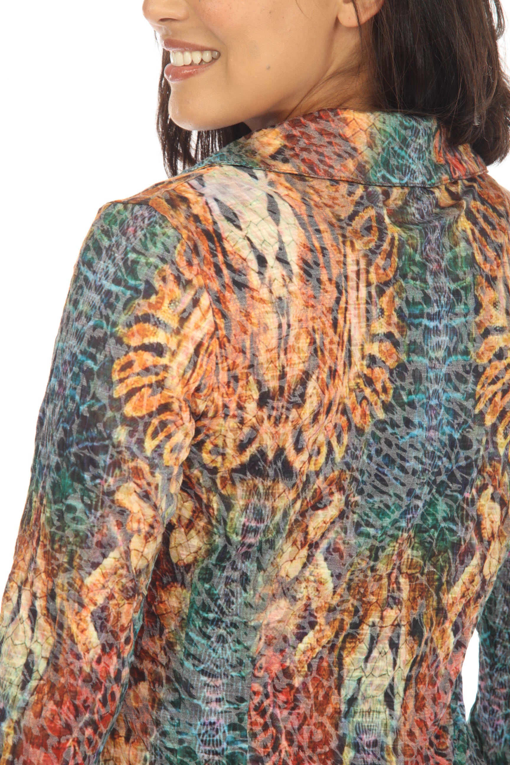 Elle Cardigan - Jungle Tiger - CARINE