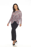 Jolene Top L/S - Blush Snake - CARINE